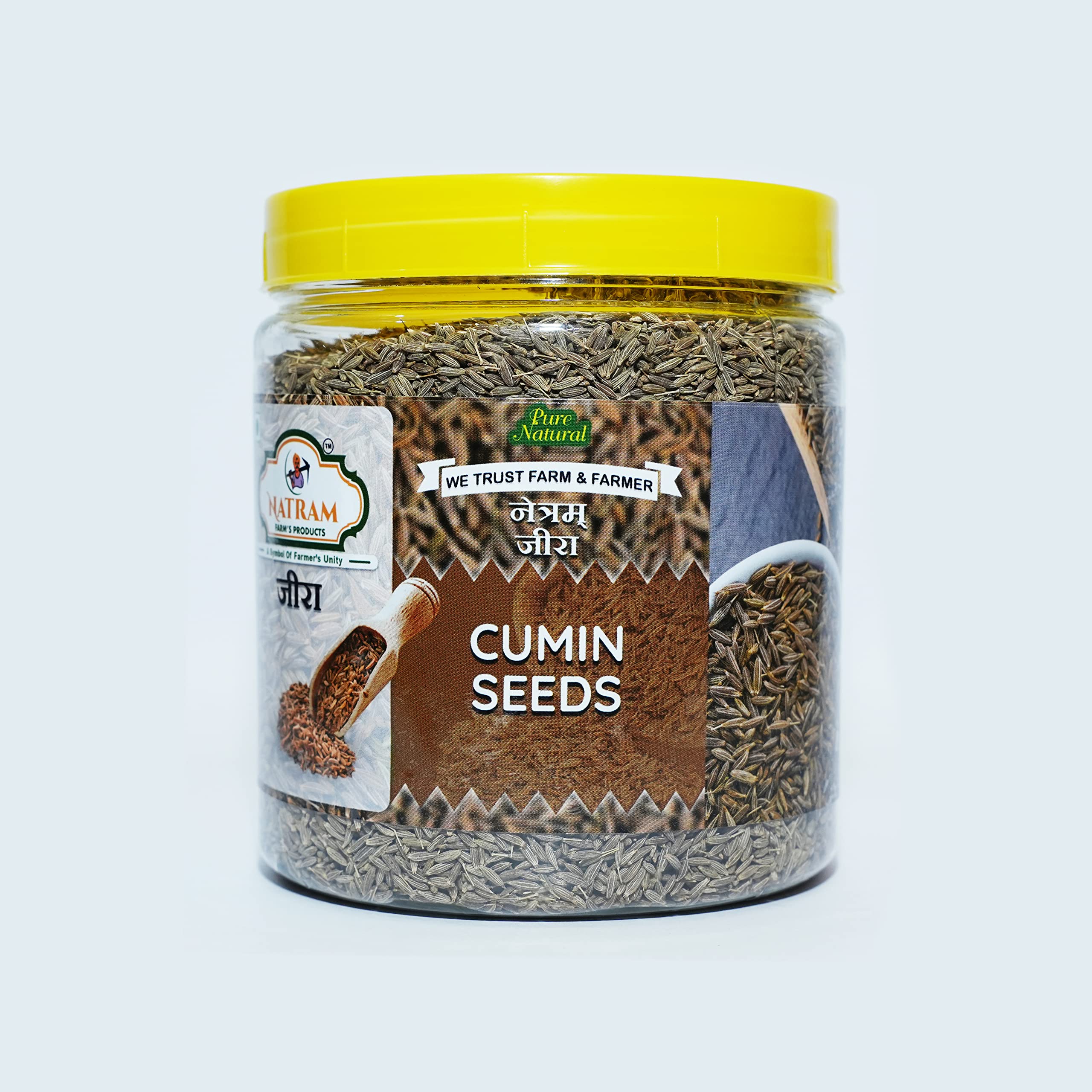 NATRAM Cumin Seeds (Whole Jeera) Fresh Indian Spices Sabut Jeera Seeds Zeera 500gm (B0C5X33KFQ) Amazon Price History, Amazon Price Tracker