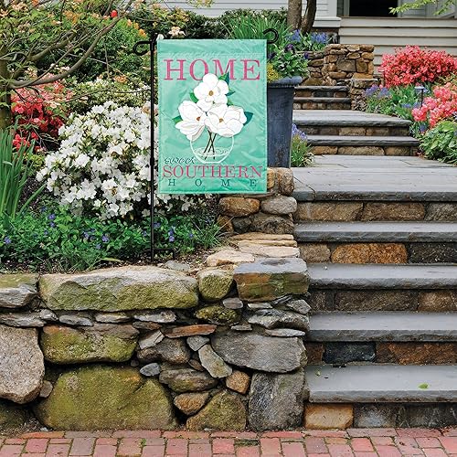 Miniatura 6 de Magnolia Garden Sweet Southern Home Magnolias - Bandera de jardín de poliéster de 13 x 18 pulgadas
