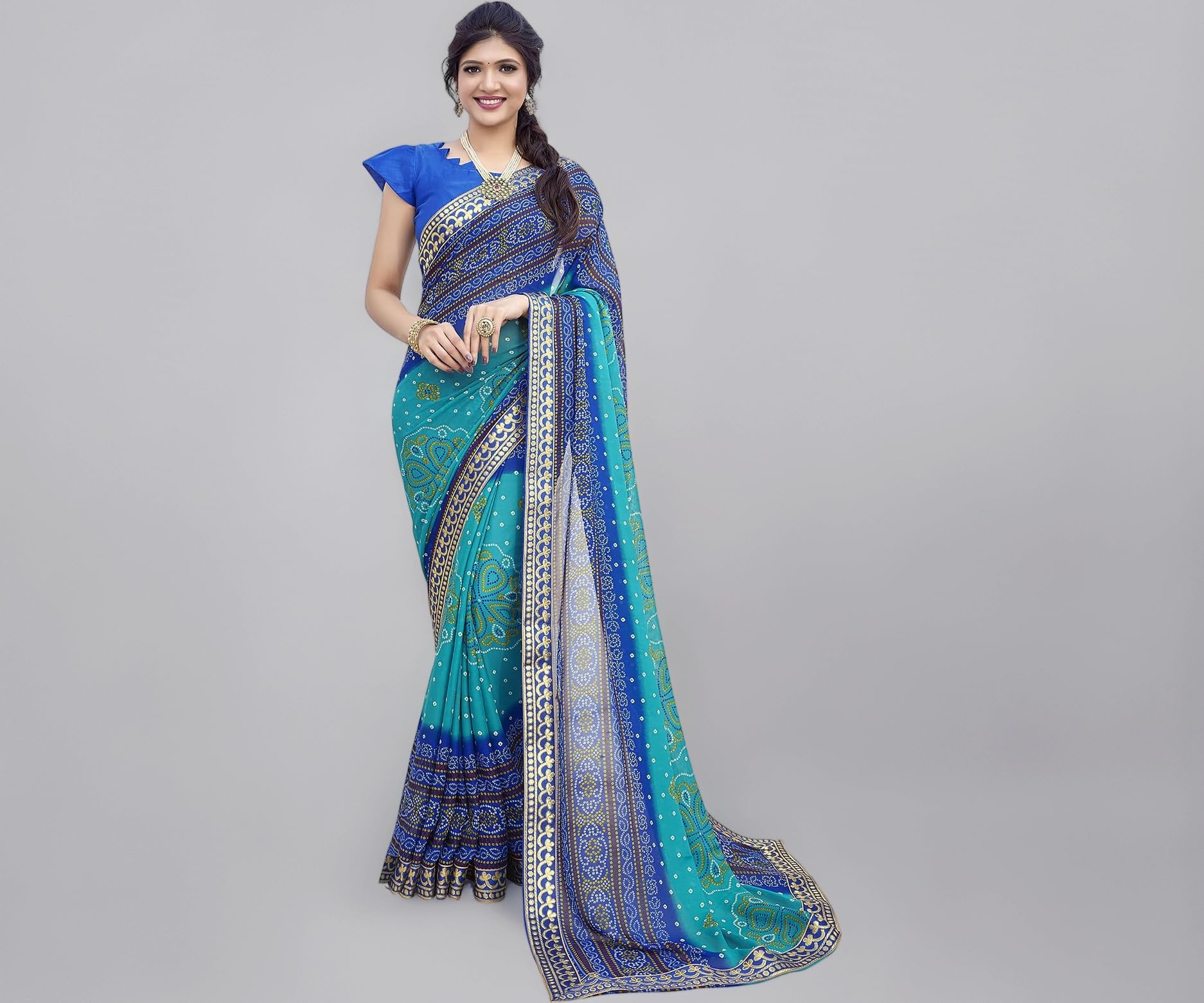 Georgette Womens Saree