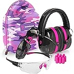 TradeSmart All-in-One Shooting Ear Protection - Comfort+ NRR 28 Earmuffs, Glasses & Earplugs + Carry Case