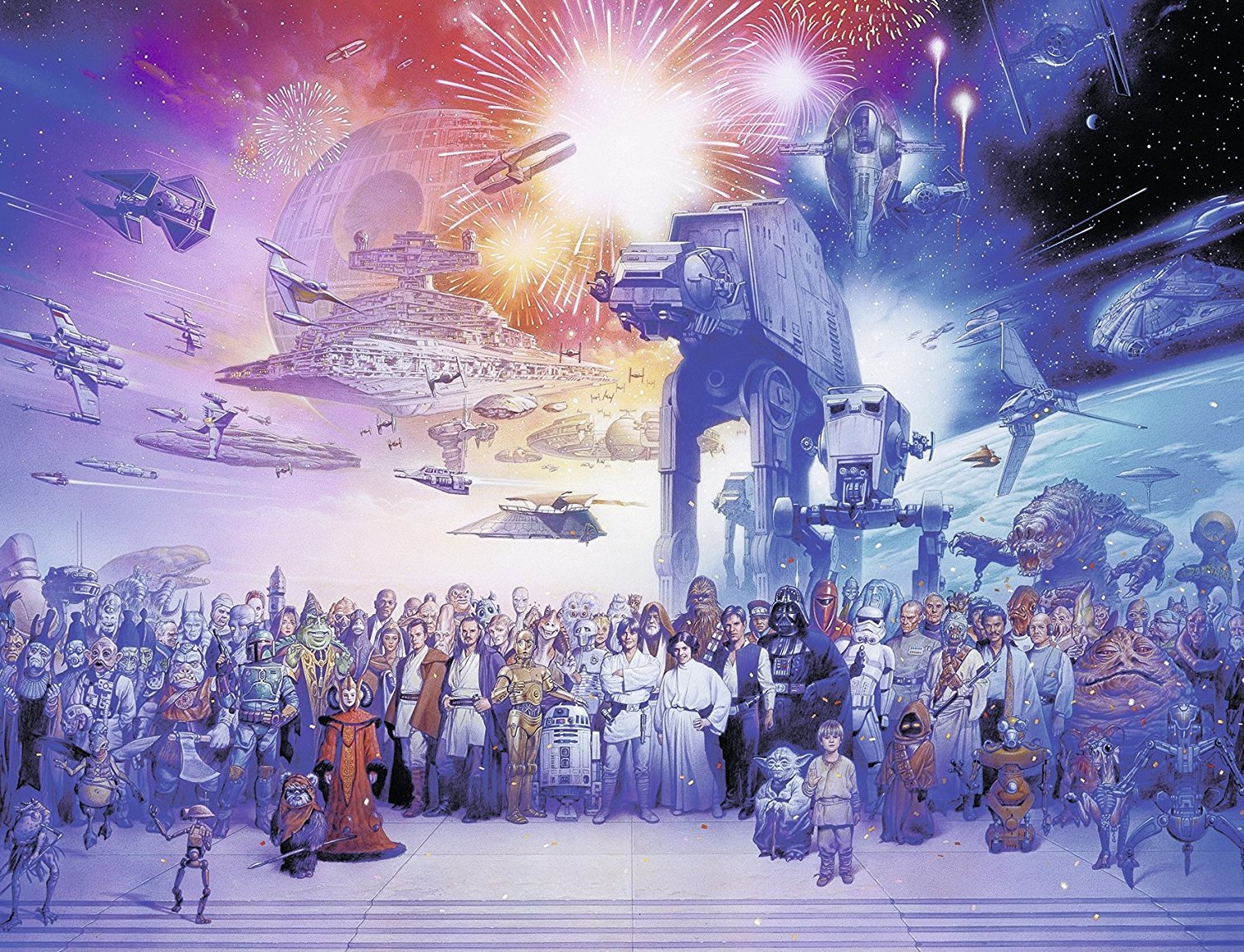 Ravensburger 16701 - Star Wars Puzzle, 2000 Pezzi
