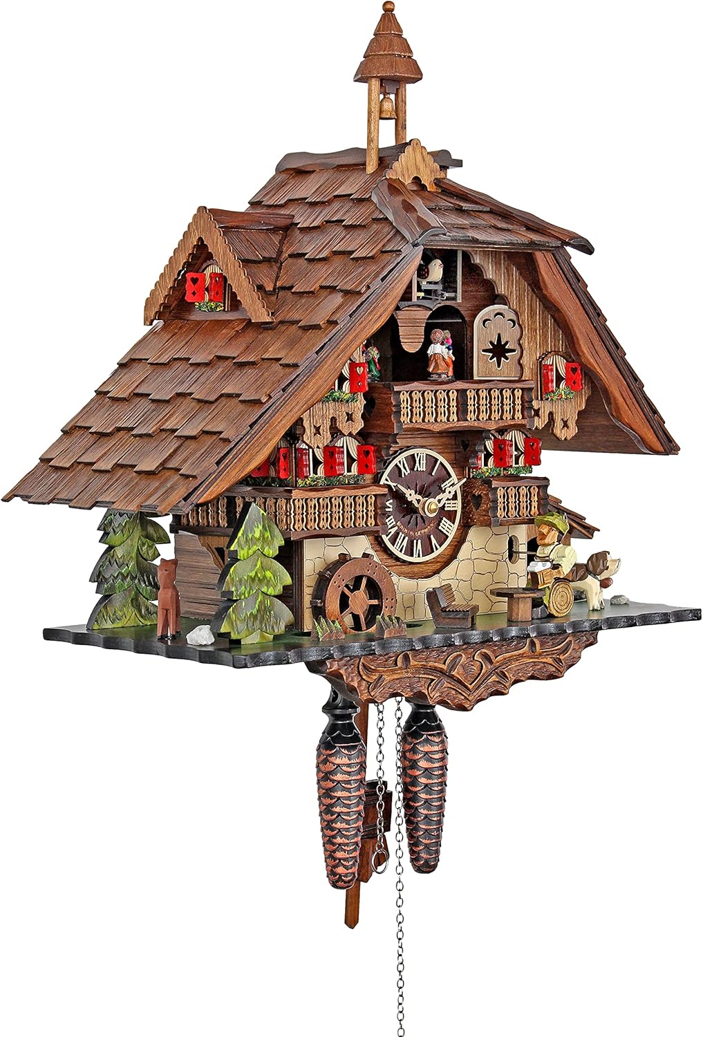 Engstler Quartz Cuckoo Clock - The Thirsty Beerdrinker
