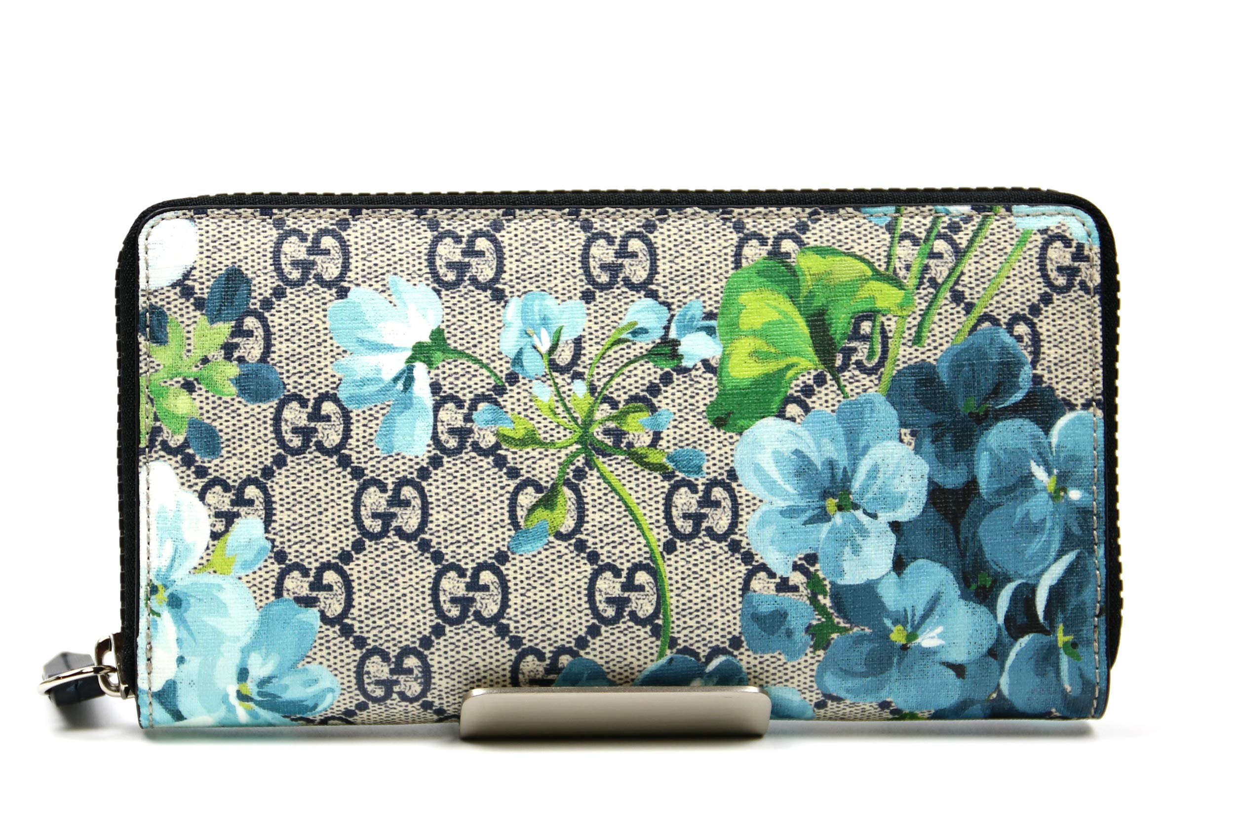 Amazon | グッチ財布 GUCCI ラウンドファスナー長財布 GGブルーム