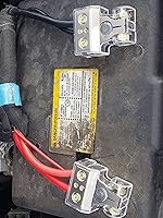 Vista 12 de Conectores de batería de coche resistentes, 0/2/4/6/8/10 AWG, terminales de batería múltiples de poste superior (oro+oro)