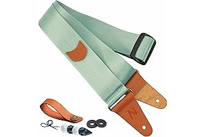 Nefelibata Guitar Strap with Pick Pocket
