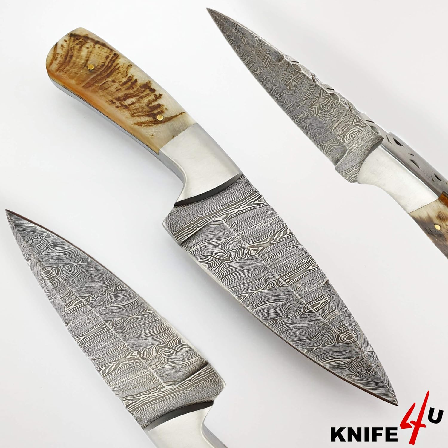 Hunting Knife Rams Horn