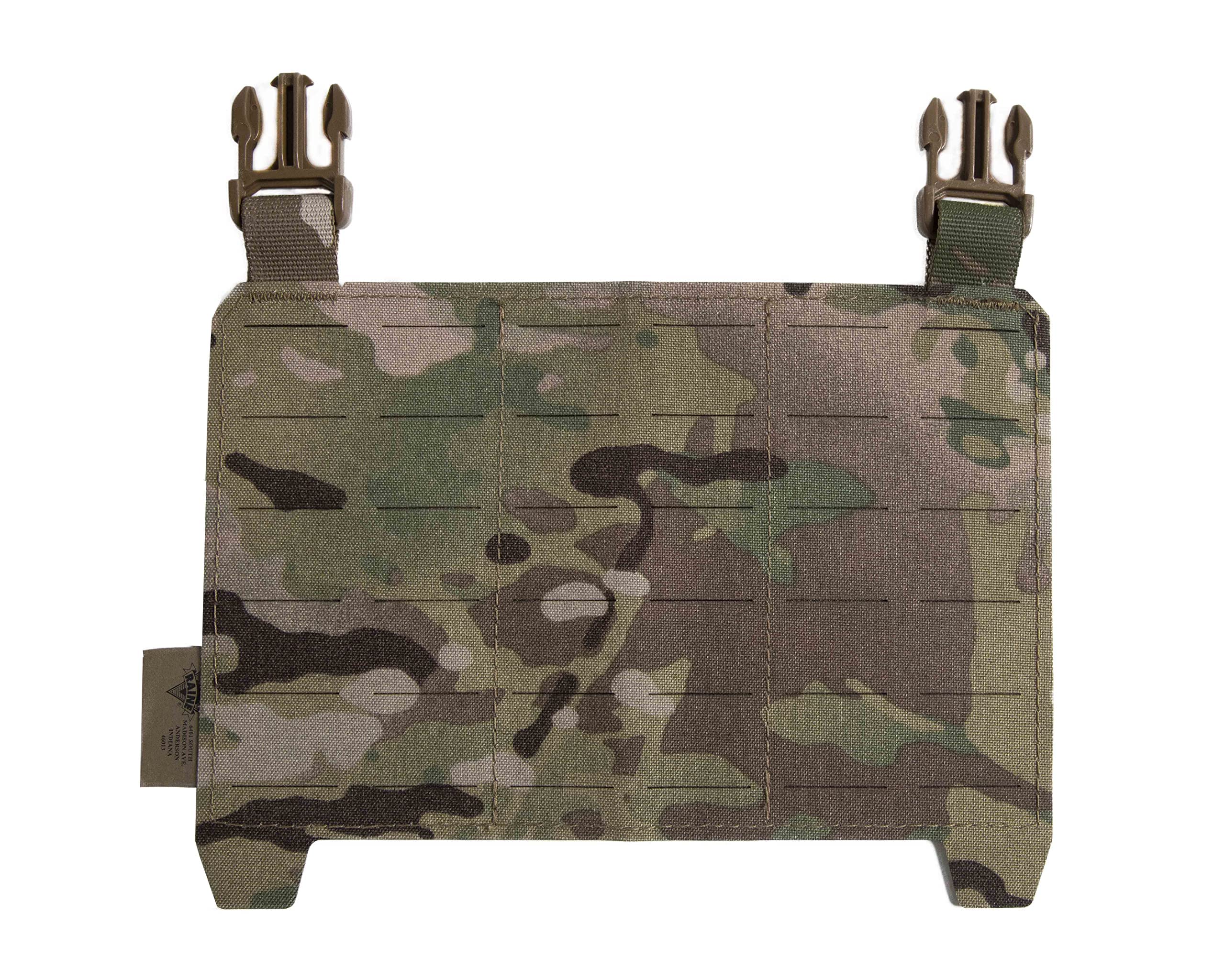 Raine Tactical Gear | MOLLE Placard - Universal Compatibility-Laser Cut MOLLE Channels