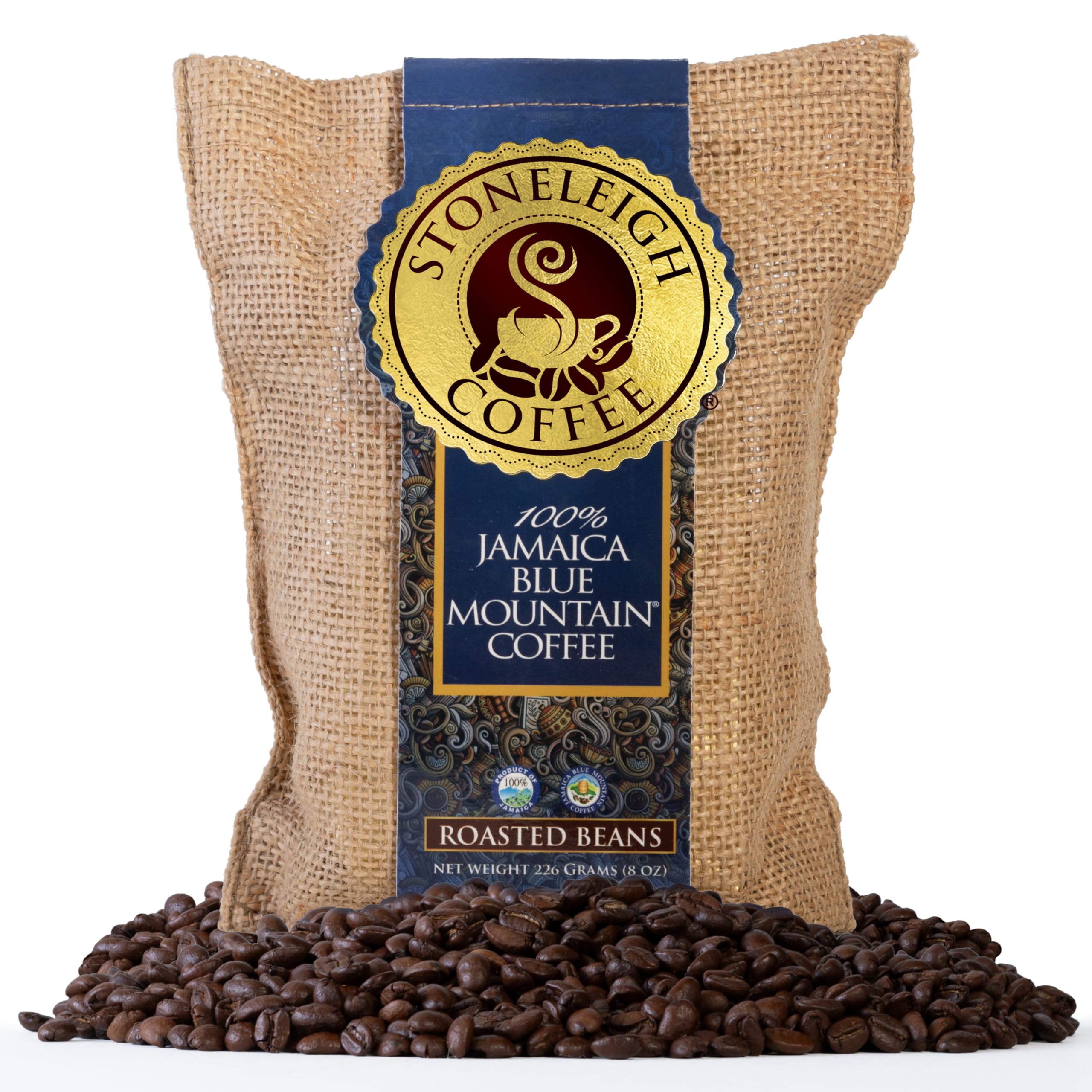 Amazon.com : Stoneleigh 100% Jamaica Blue Mountain Coffee Whole