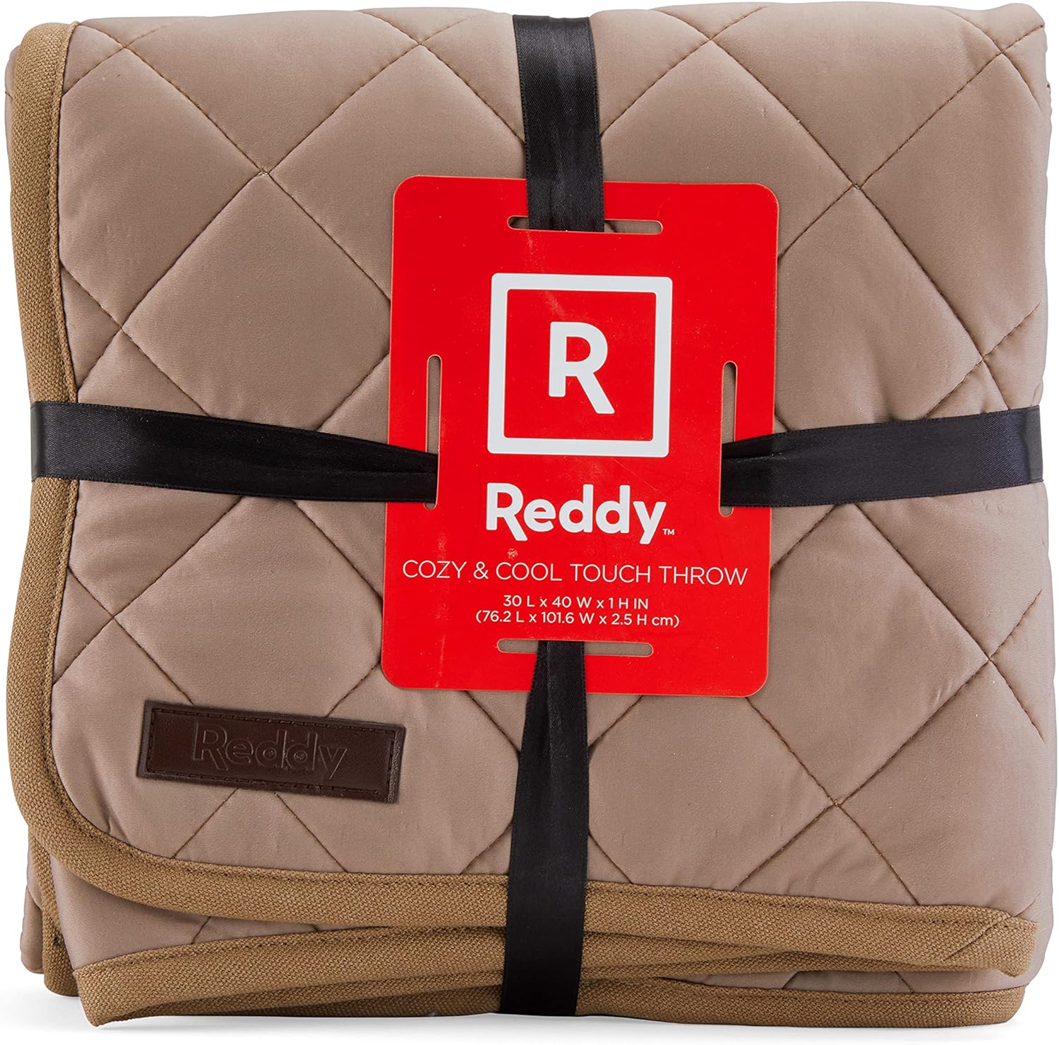 Reddy by Petco Cozy & Cool Touch Throw for Dogs, 30" L X 40" W, Tan