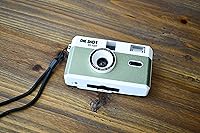 Vista 4 de 1 Shot Point and Shoot 35mm Film Camera Reusable Retro Half Frame Camera, Built in Flash, Included One Roll ASA/ISO 400 Black & White Film 18 Exp.