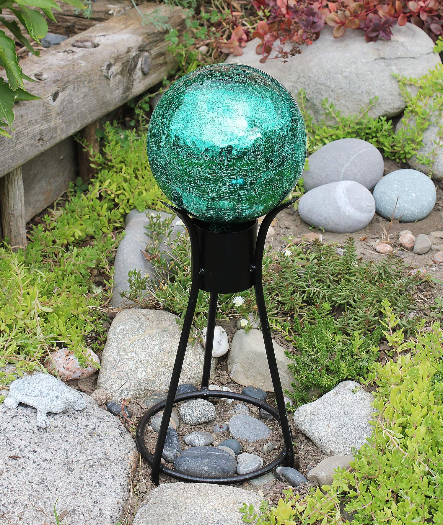 Amazon.com: Achla Designs G6-EG-C,翡翠綠6 英吋(約15.2 公分)裂紋