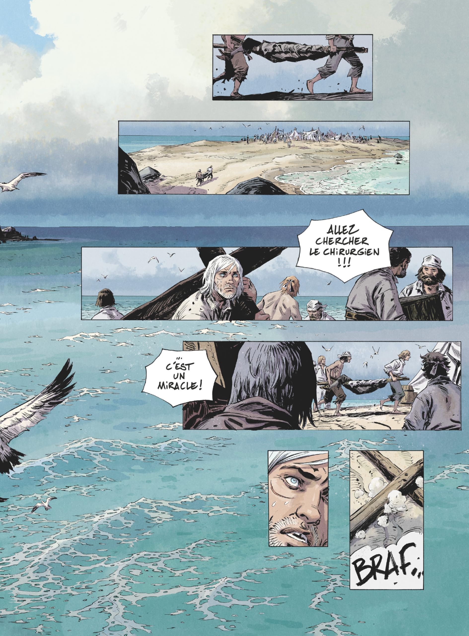 1629, ou l'effrayante histoire des naufragés du Jakarta - Tome 02: Chapitre 2 - L'Île rouge