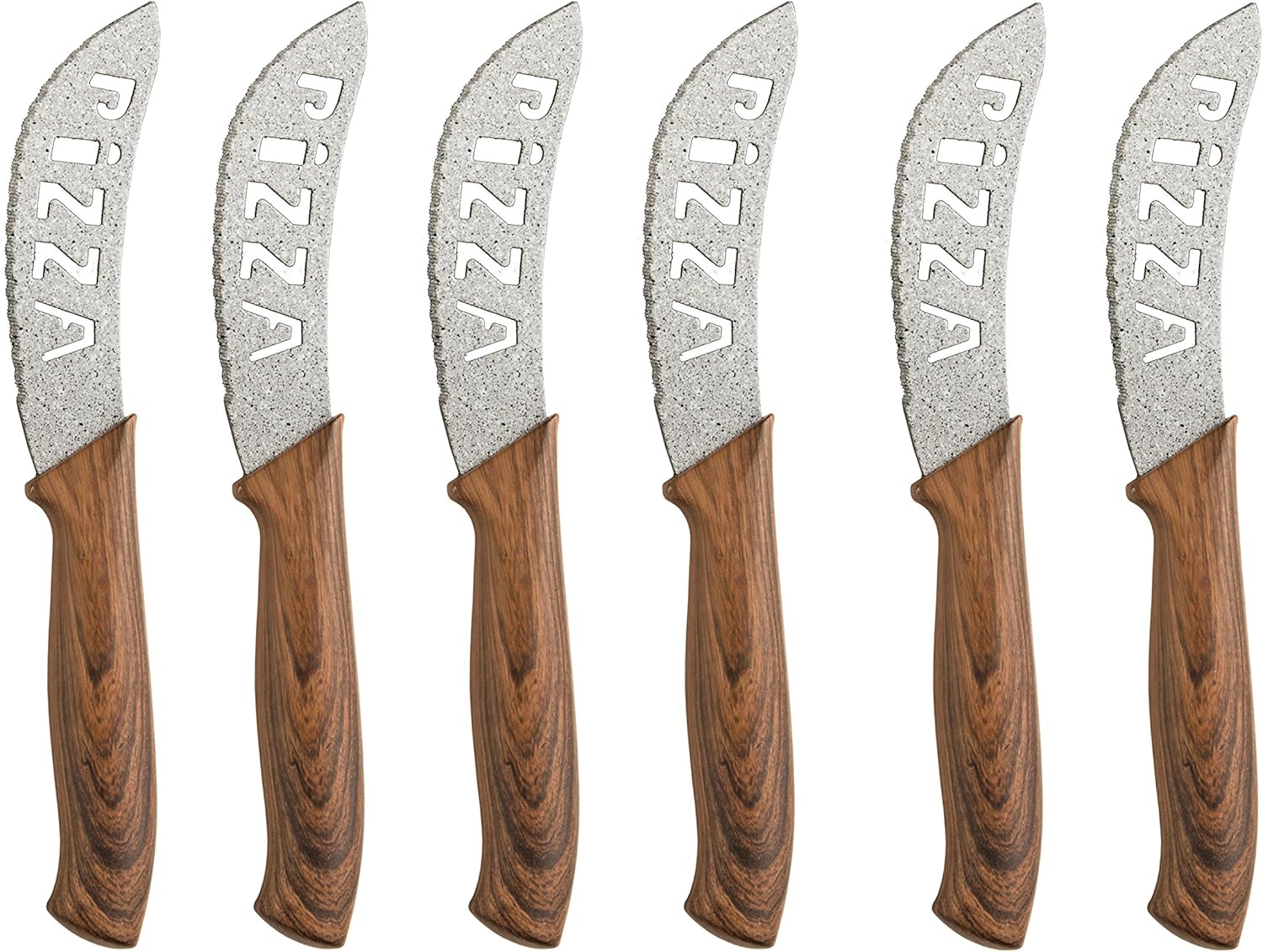 Coltello Pizza Dinamik Fiskars - 6 Pezzi, Lama In Metallo, Taglio Preciso - Foto 10