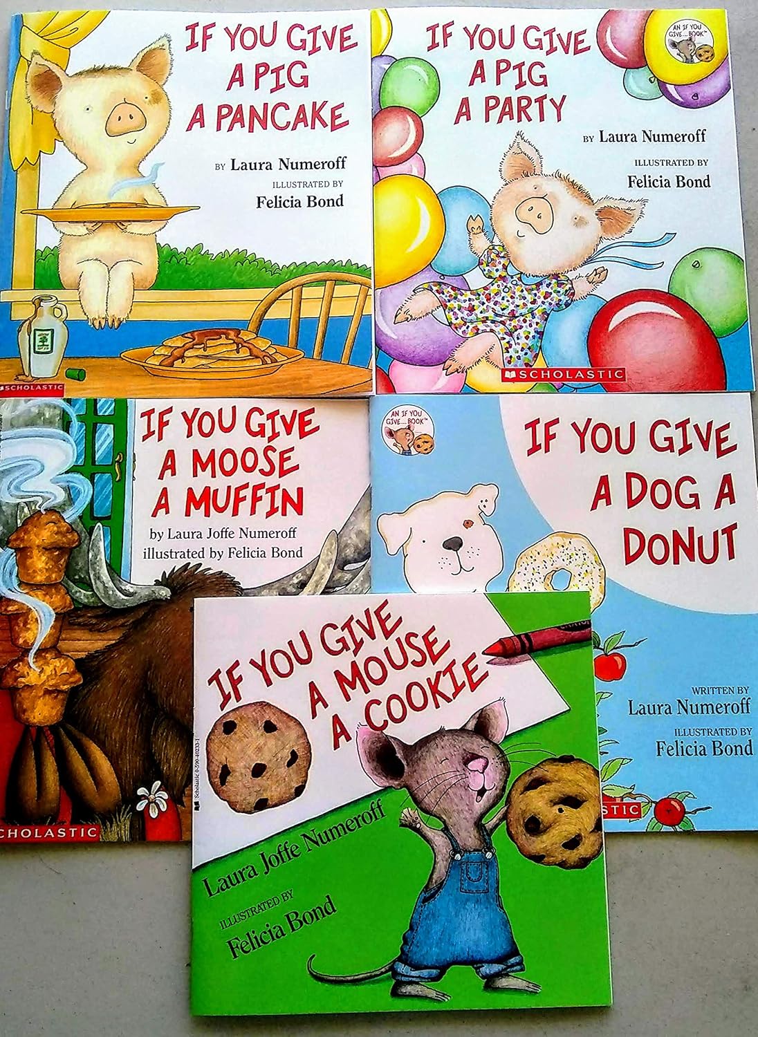 If You Give A . . . Classics 5 book set: Laura Joffe Numeroff ...