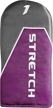 Wilson Beginner Complete Set, 9 Golf Clubs with cart Bag, Women's, Stretch XL, White/Grey/Purple