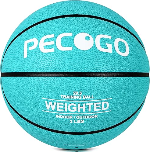 Baloncesto de entrenamiento con peso de tamaño 67 (2.233.3 libras)  Baloncesto pesado para interiores y exteriores para driblar, pasar, rebotar y