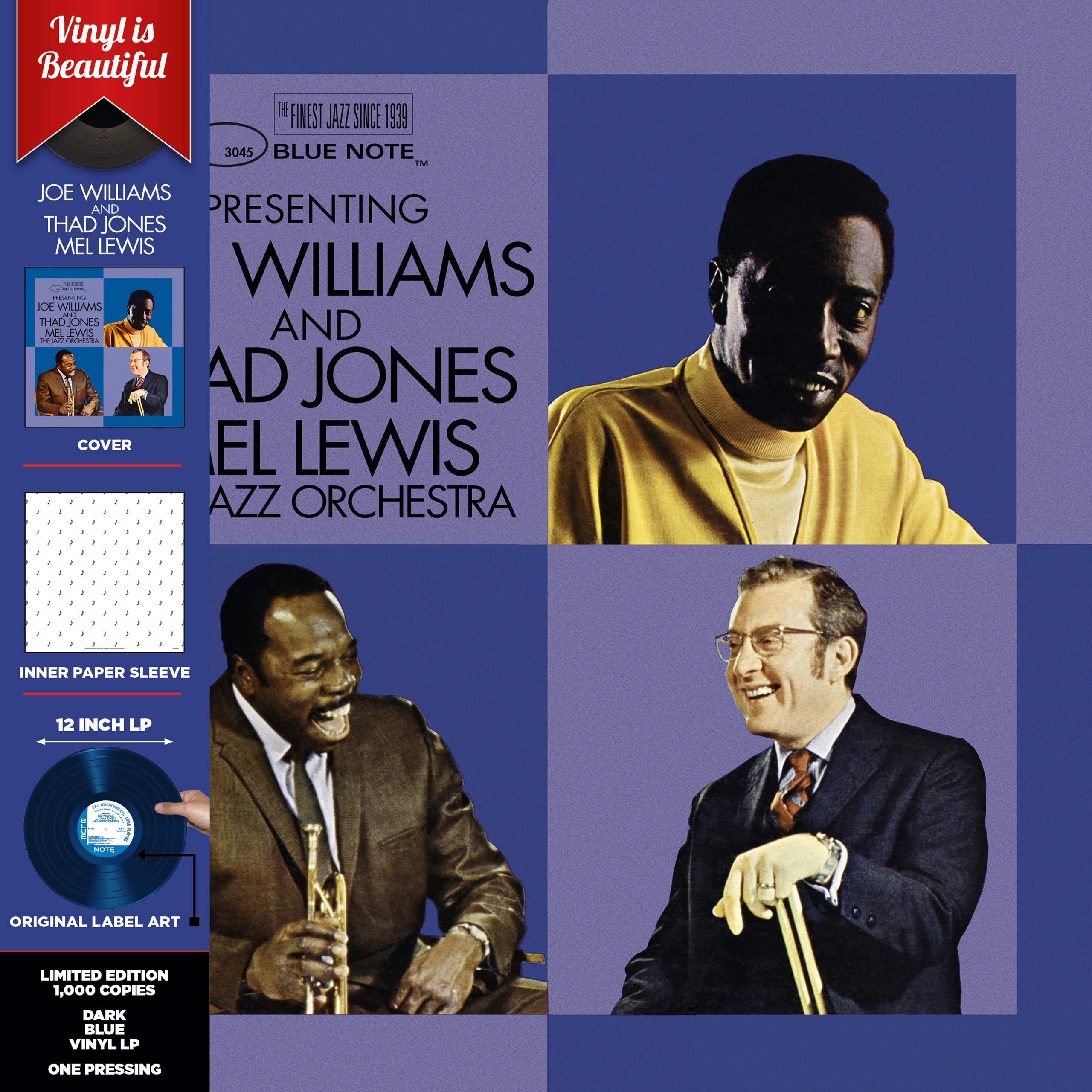 Presenting Joe Williams & Thad Jones / Mel Lewis, The Jazz Orchestra