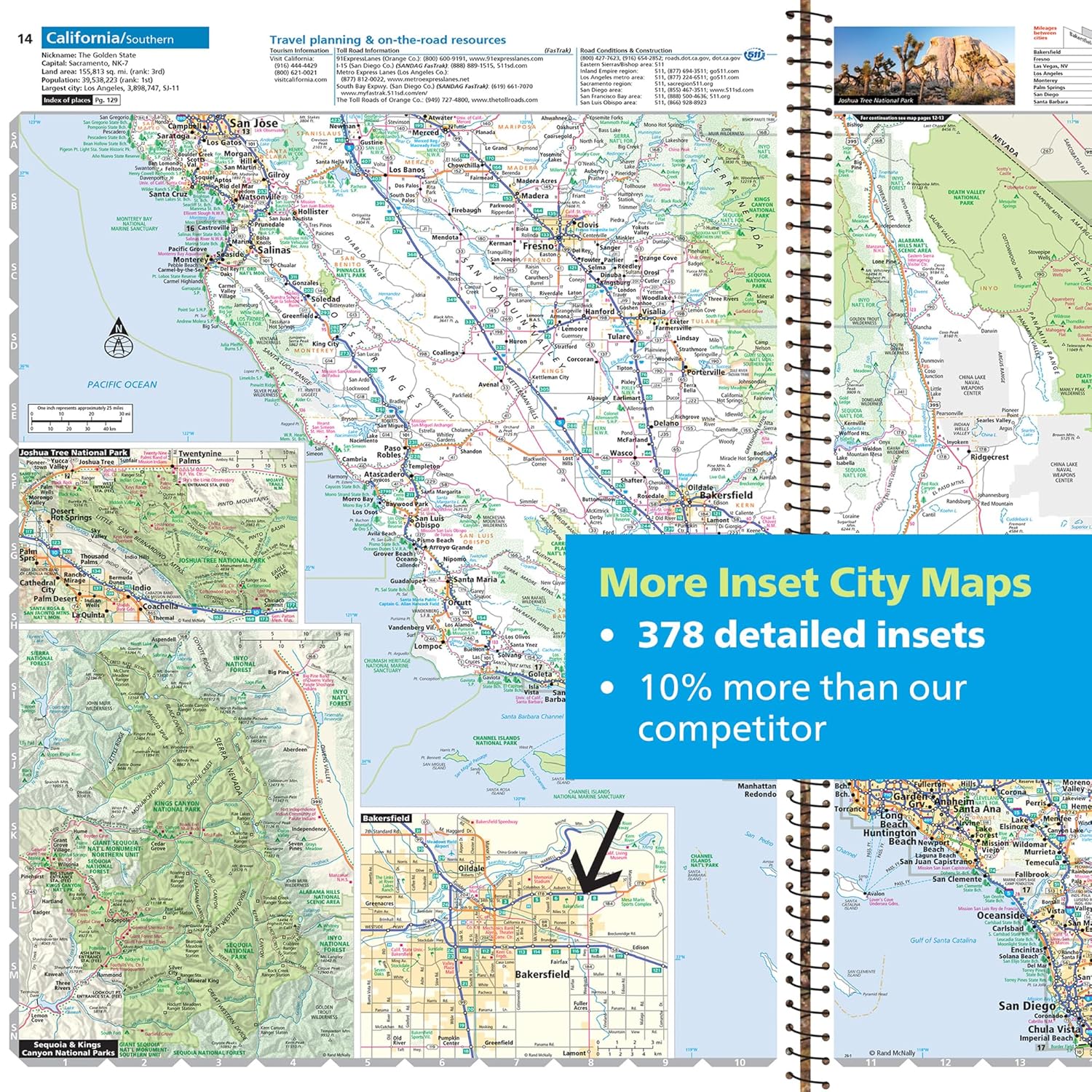 Rand McNally Road Atlas & National Park Guide 2026: United States, Canada, Mexico - Image 3