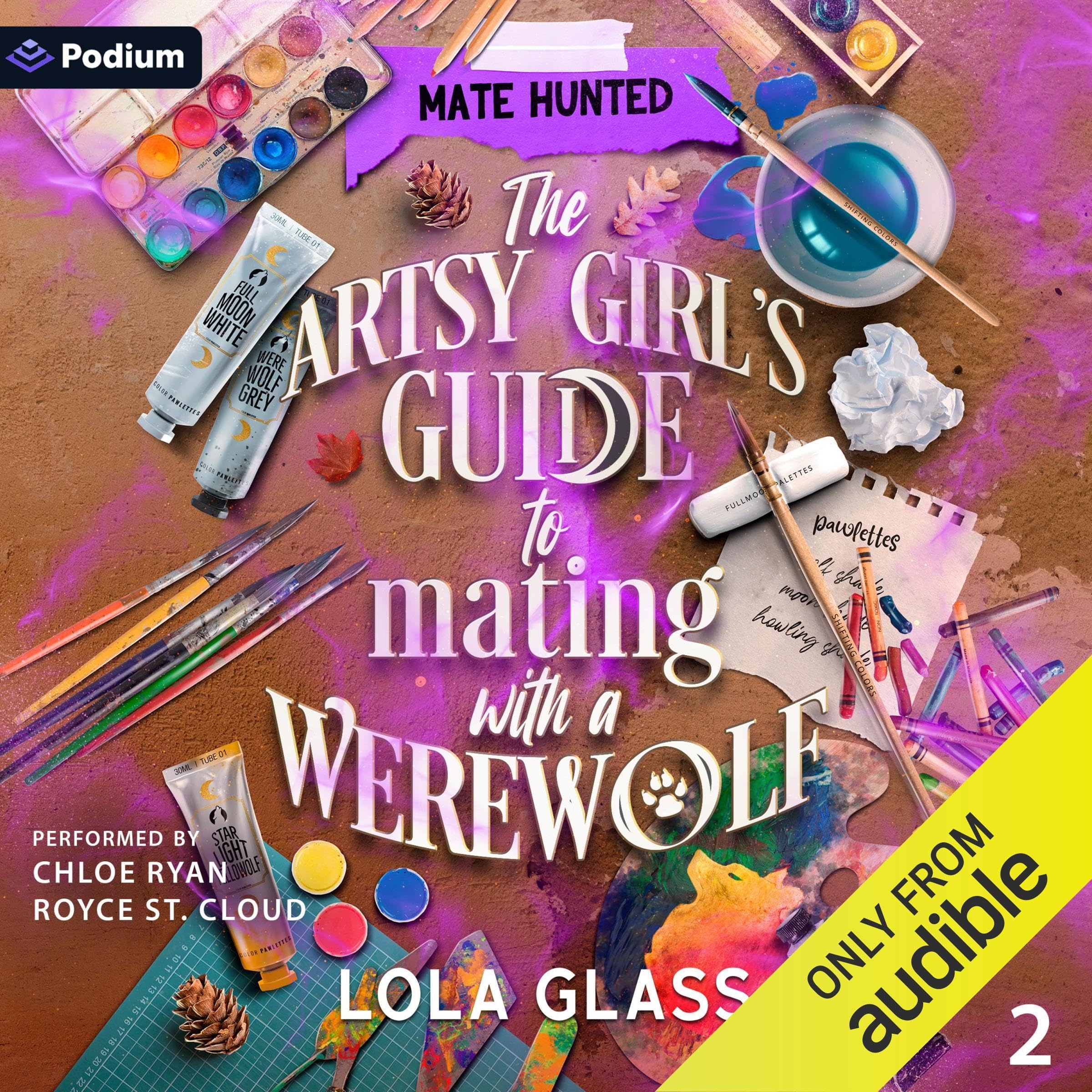 Cover art for The Artsy Girl's Guide to Mating with a Werewolf