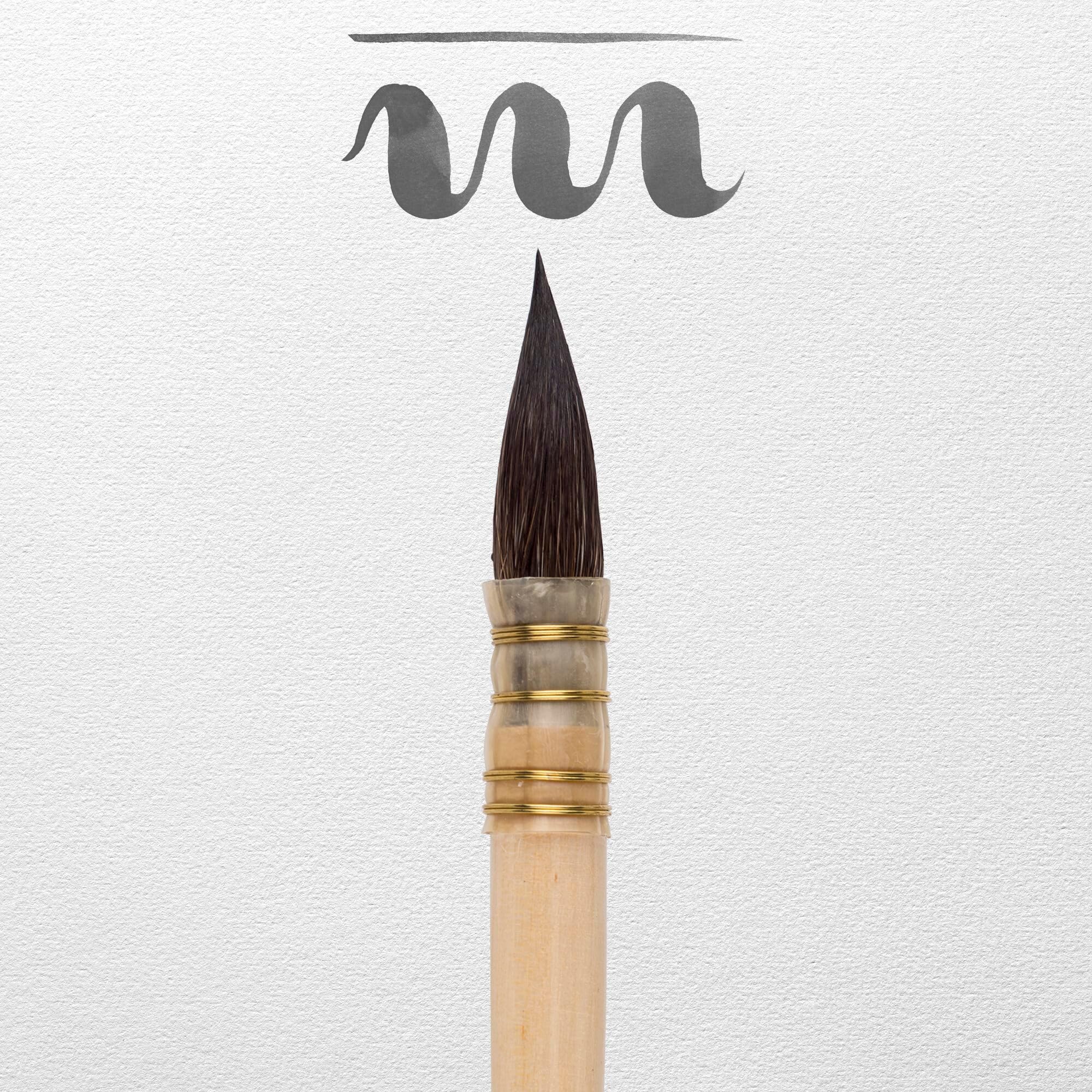 Tarens Rembrandt Watercolor Brush Series 135 Squirrel Hair Round No. 6 T909-135-06