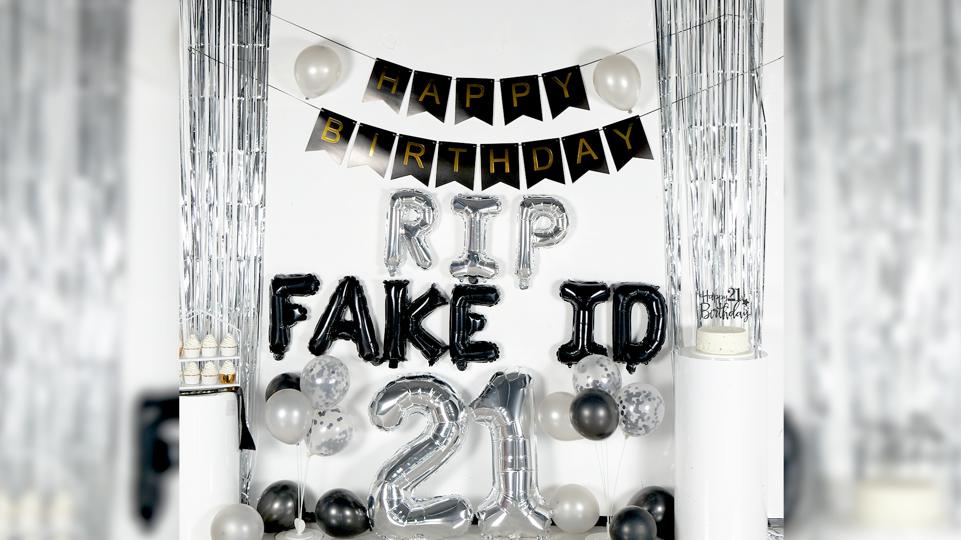 Amazon.com: Jollyboom 21st Birthday Decorations, Finally 21