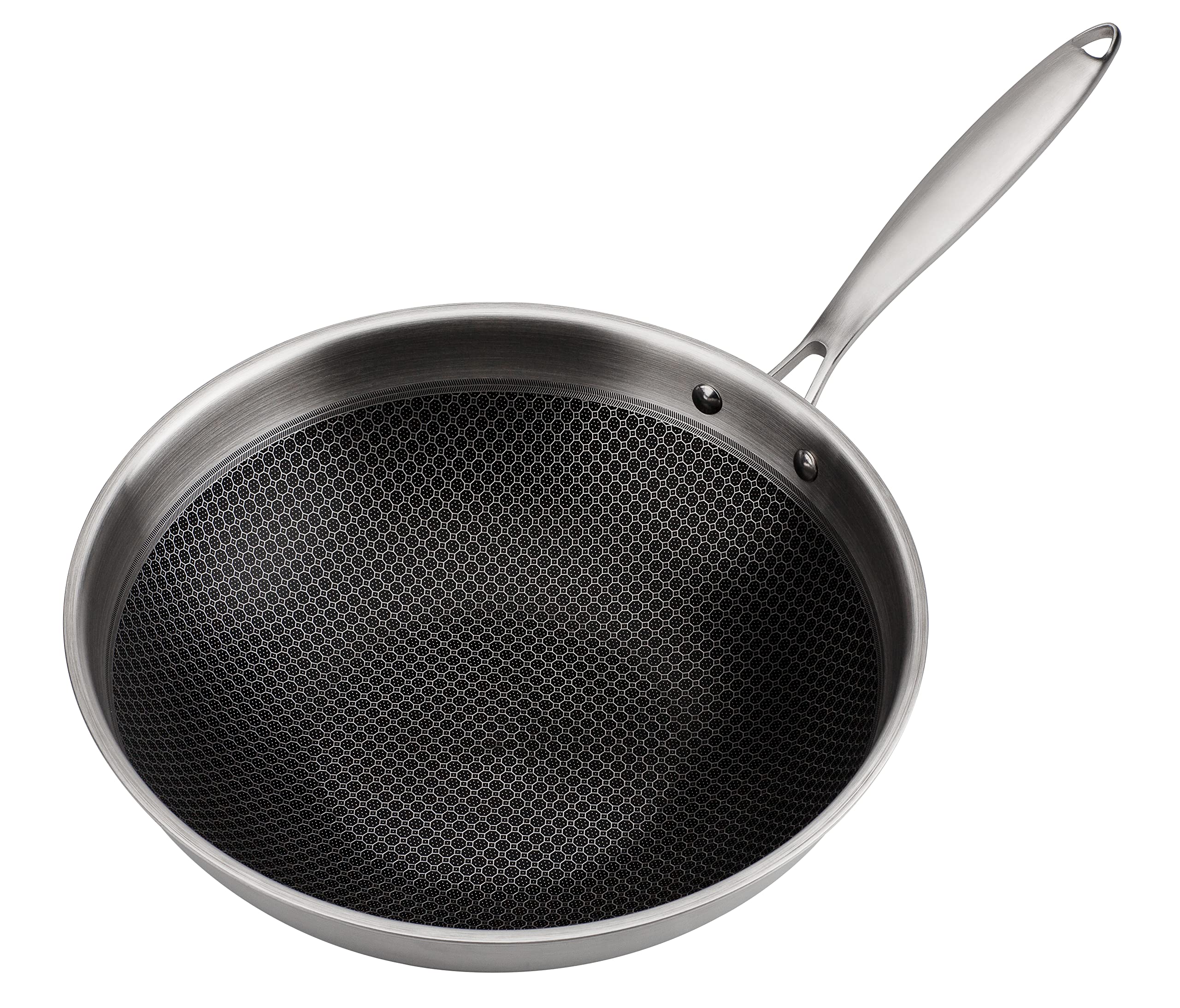 GSW 868402 Asia patelnia wok ze szklaną pokrywką, średnica 32 cm, srebrna