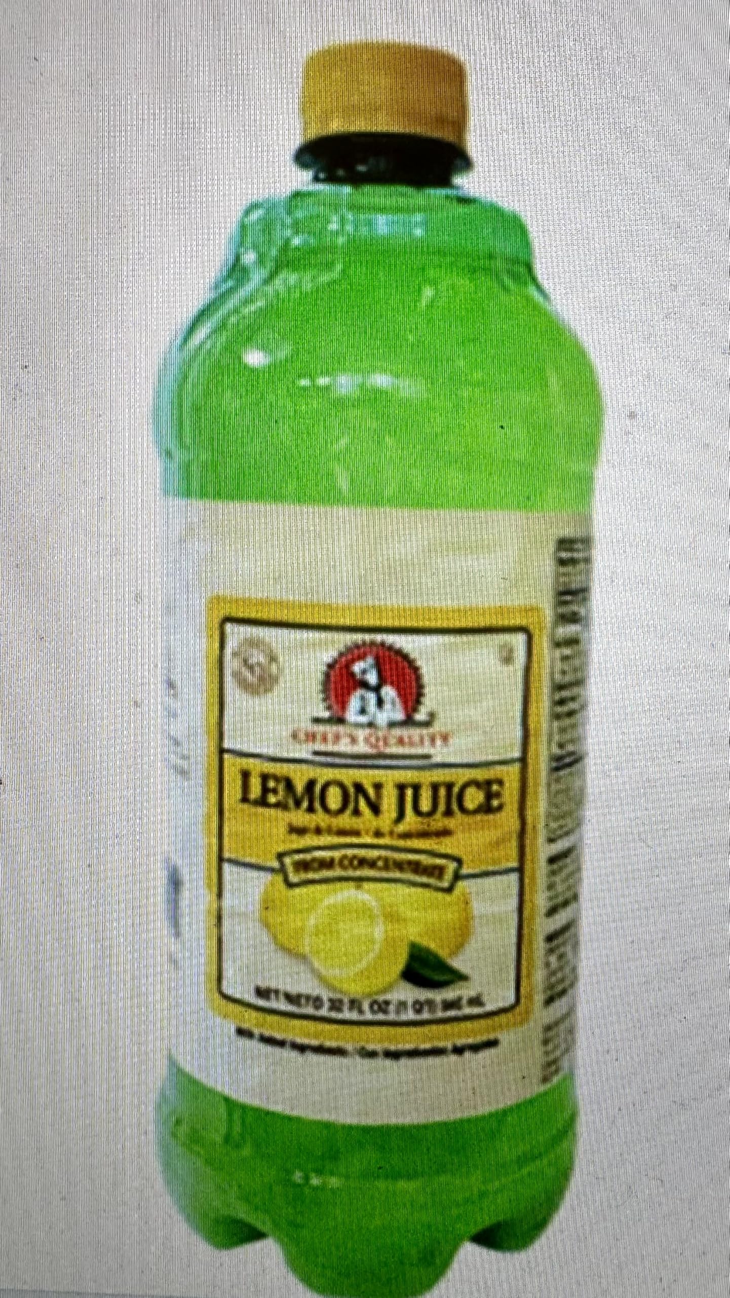 Amazon.com : Chef's Quality - Lemon Juice - 32 oz : Grocery