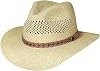 Bullhide Tropical Breeze Panama Straw Vented Aussie Hat