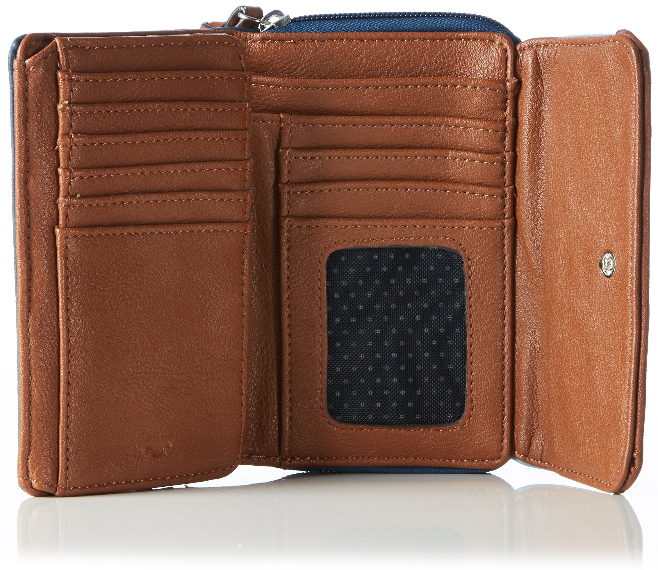 TOM TAILOR Juna Damen Shopper Umhängetasche Reißverschluss Klein