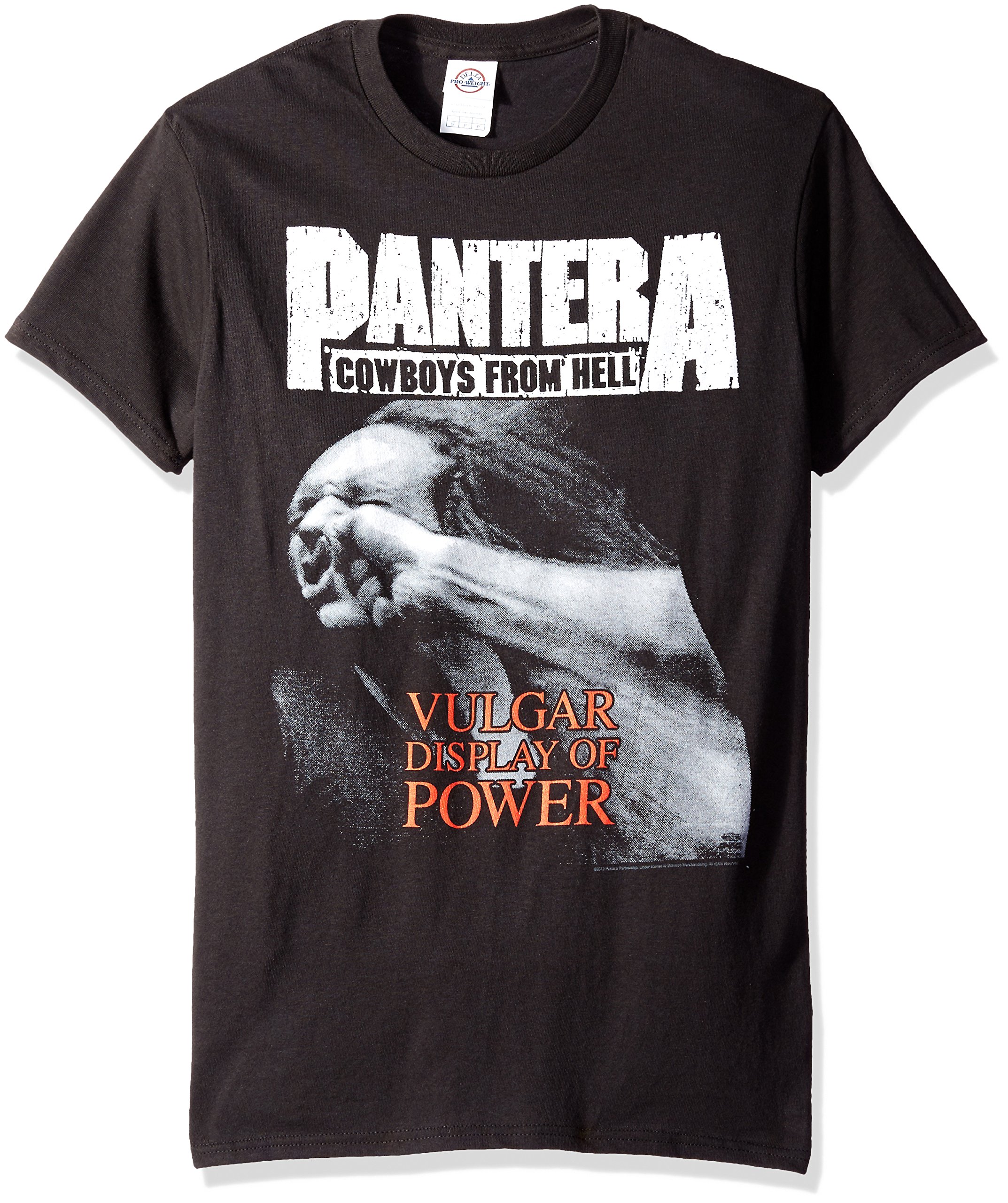 BRAVADOMen's Pantera Vulgar Display Of Power T Shirt