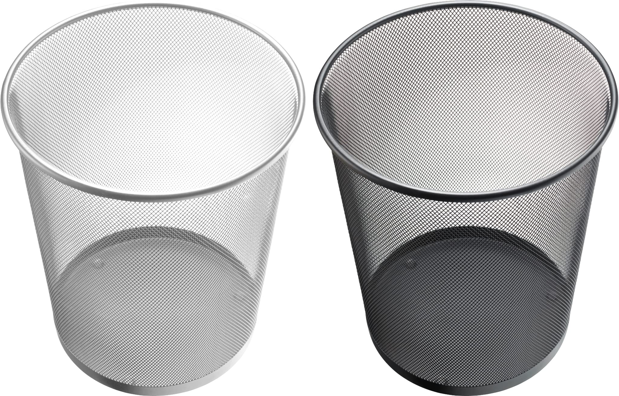 Helit H2518595 siatka na odpady, 15 l, metal, czarny