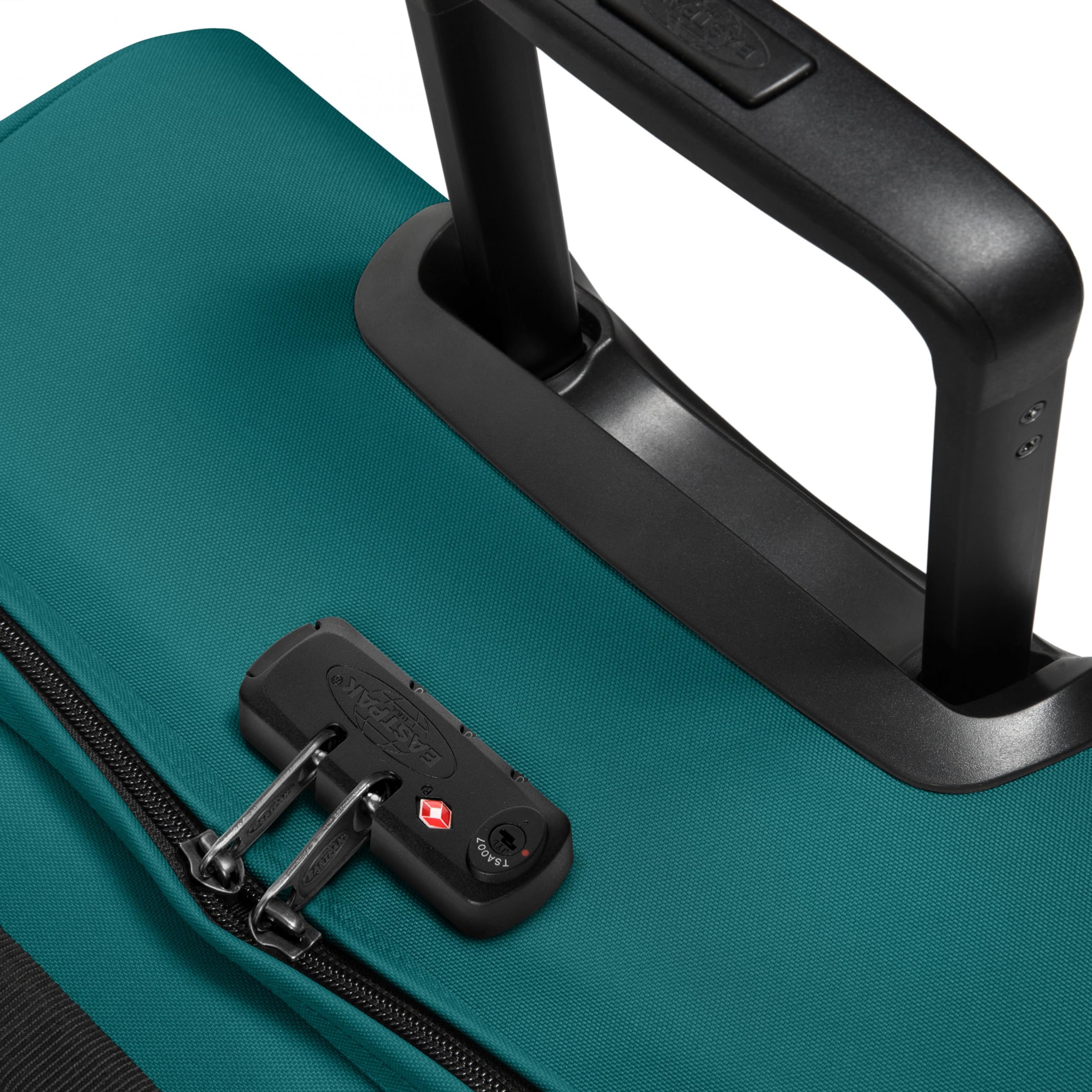 Eastpak Tranverz S Trolley Cabina 42L (51 x 32,5 x 24 cm), valigia bagaglio a mano con ruote, resistente e leggera, doppio scomparto, manico telescopico e TSA lock - PEACOCK GREEN