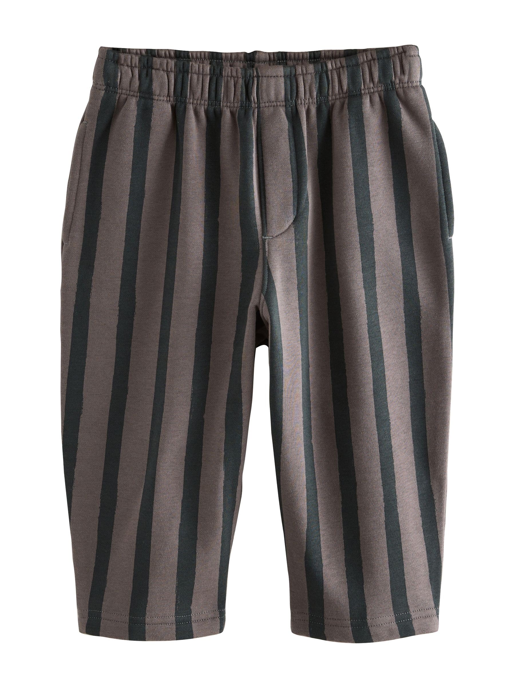 NEXT Niños Pack de 3 Pantalones de chándal de Punto de Pernera Ancha