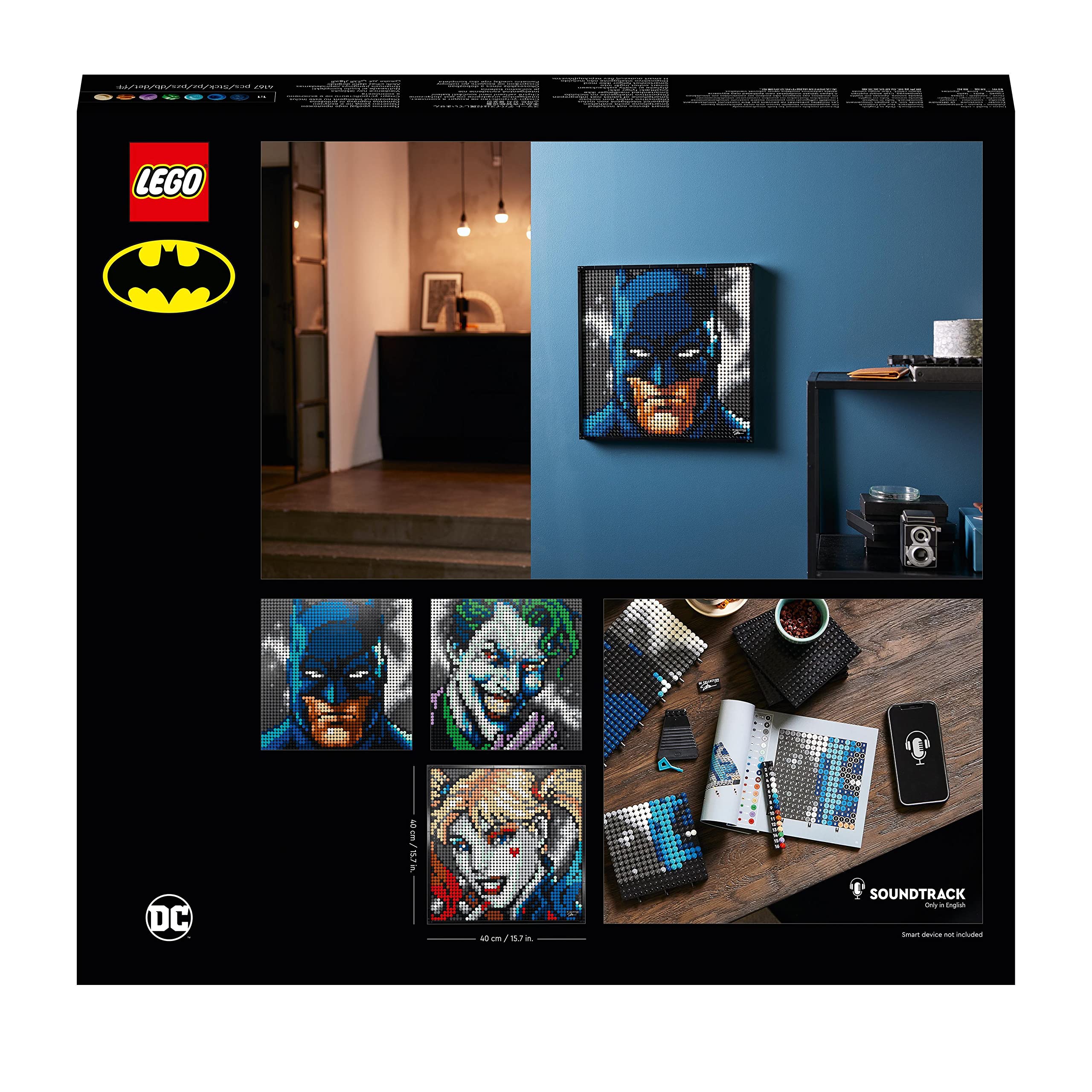 LEGO 31205 Art Batman Jima Lee — kolekcja: Zestawy do budowania, Klocki (4167 elementów)