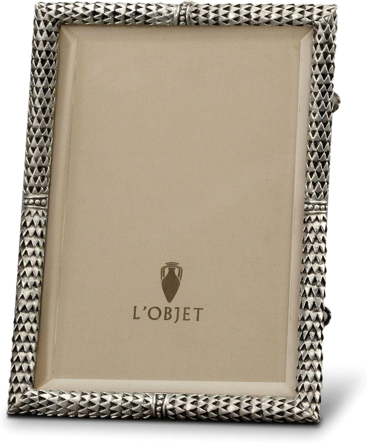 L'Objet Platinum Plated Scales Frame 8" x 10" (20 x 25cm)