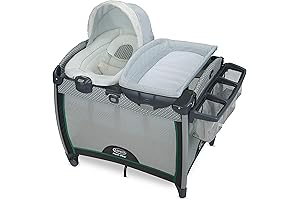 Graco Pack 'n Play Quick Connect Portable Bouncer with Bassinet - Albie