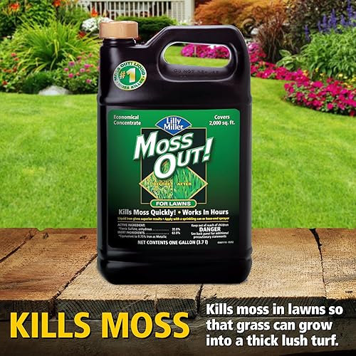 Miniatura 7 de Lilly Miller Moss Out para césped concentrado 1gal - 5601110 (paquete de 2)