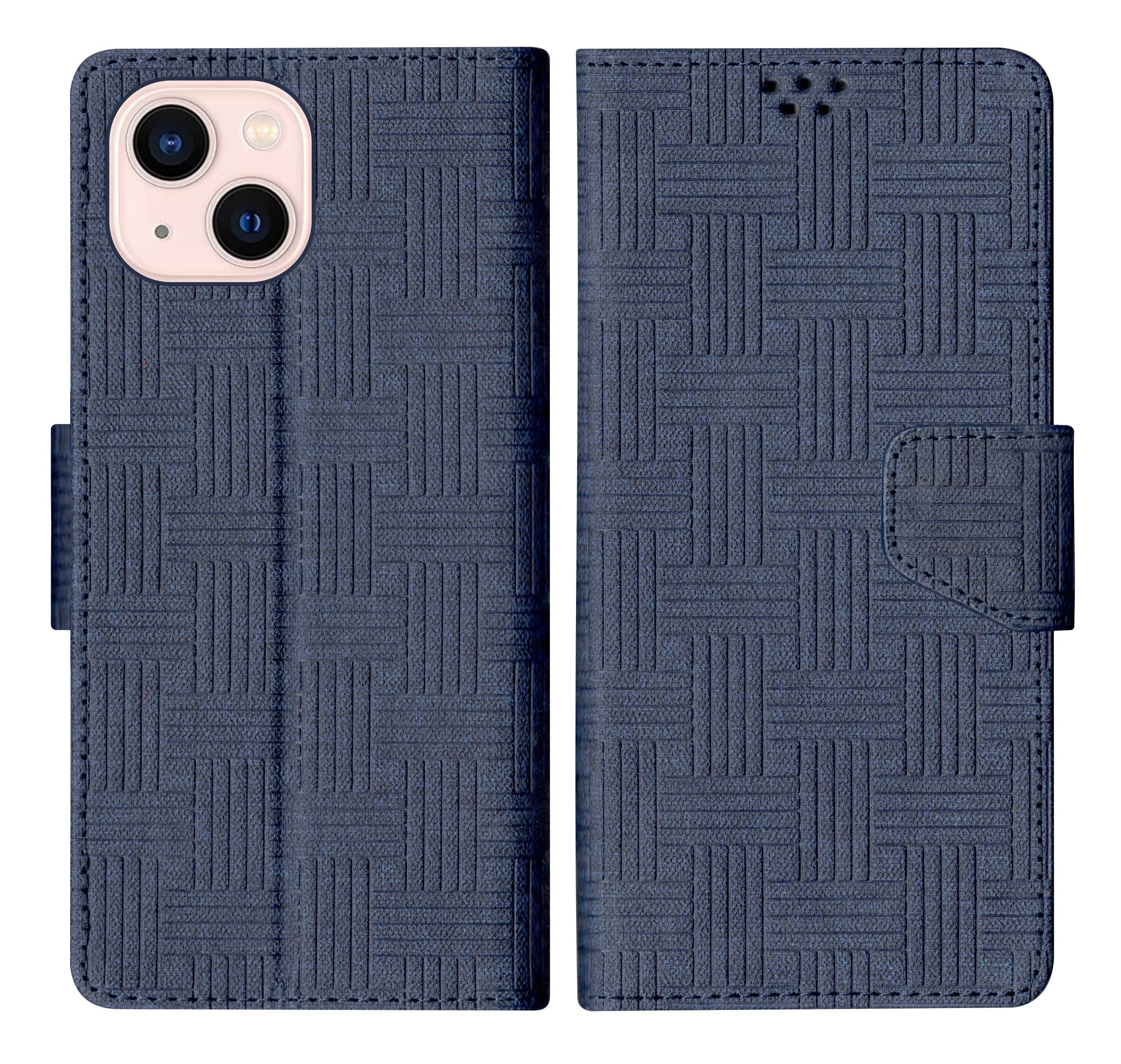 SBMS iPhone 13 Flip Cover Back Cover Case with Magnatic Closure | Inbuilt Stand | Card & Money Pocket (Mat Blue) (B0CMJ13ZDF) Amazon Price History, Amazon Price Tracker