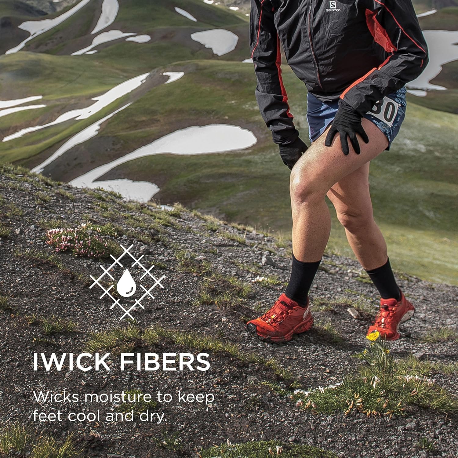 Feetures High Performance Max Cushion Classic Crew Sock for Women & Men - Moisture-Wicking Athletic Socks - Image 5