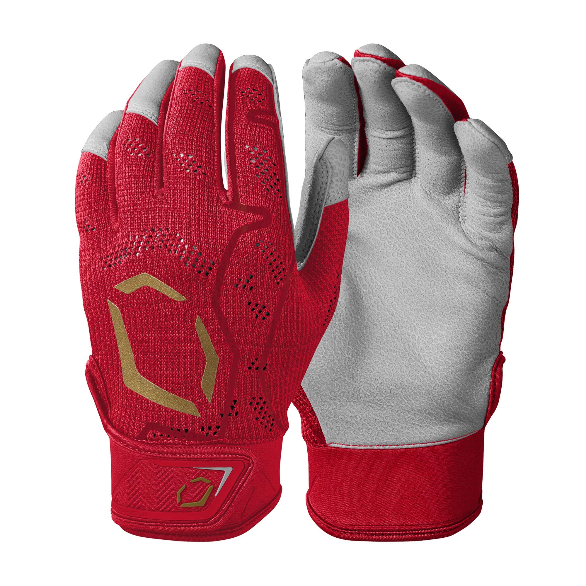 EvoShield Pro Srz Batting Glove - Scarlet, Youth Medium