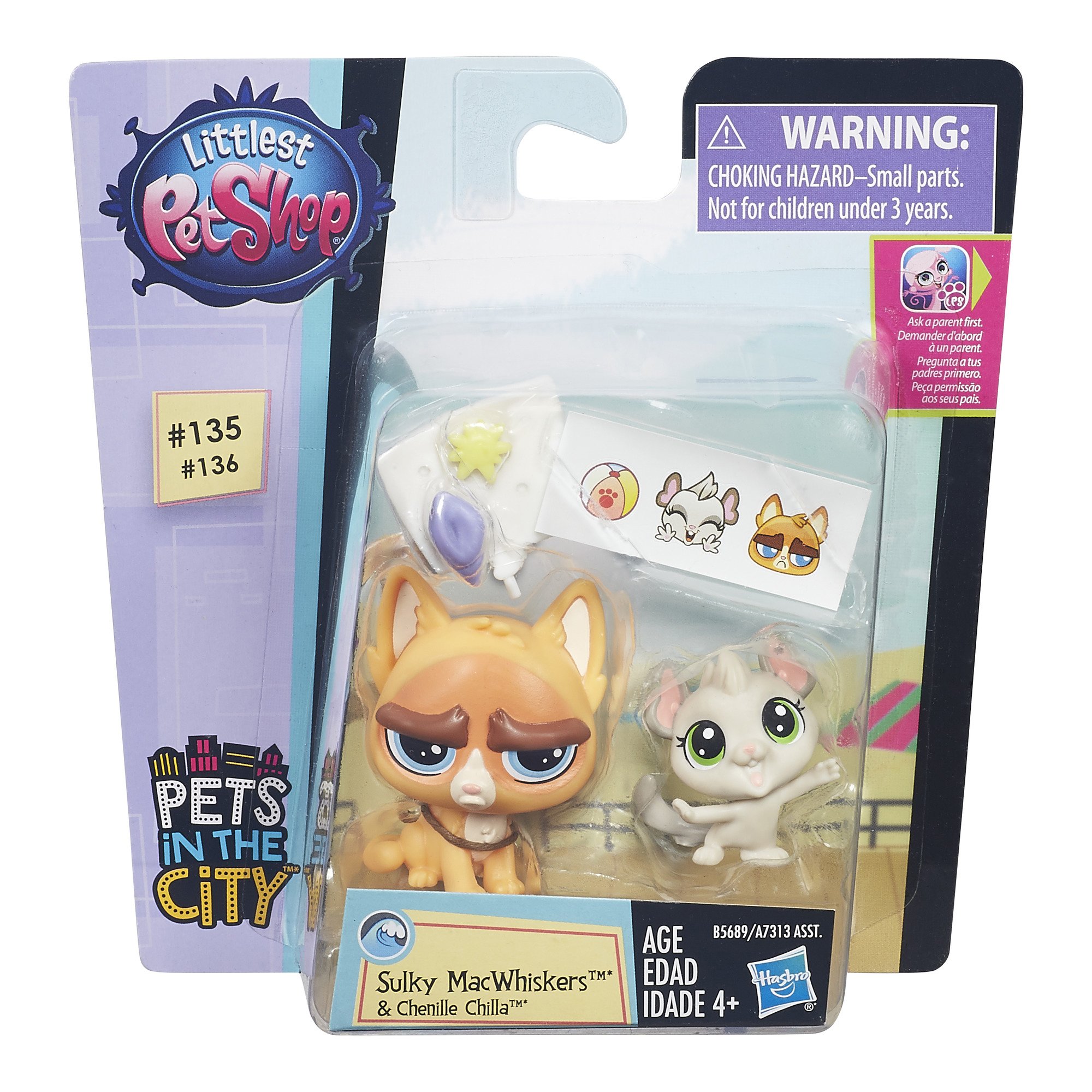 Amazon.com: Littlest Pet Shop Pet Pawsabilities Sour Puss and