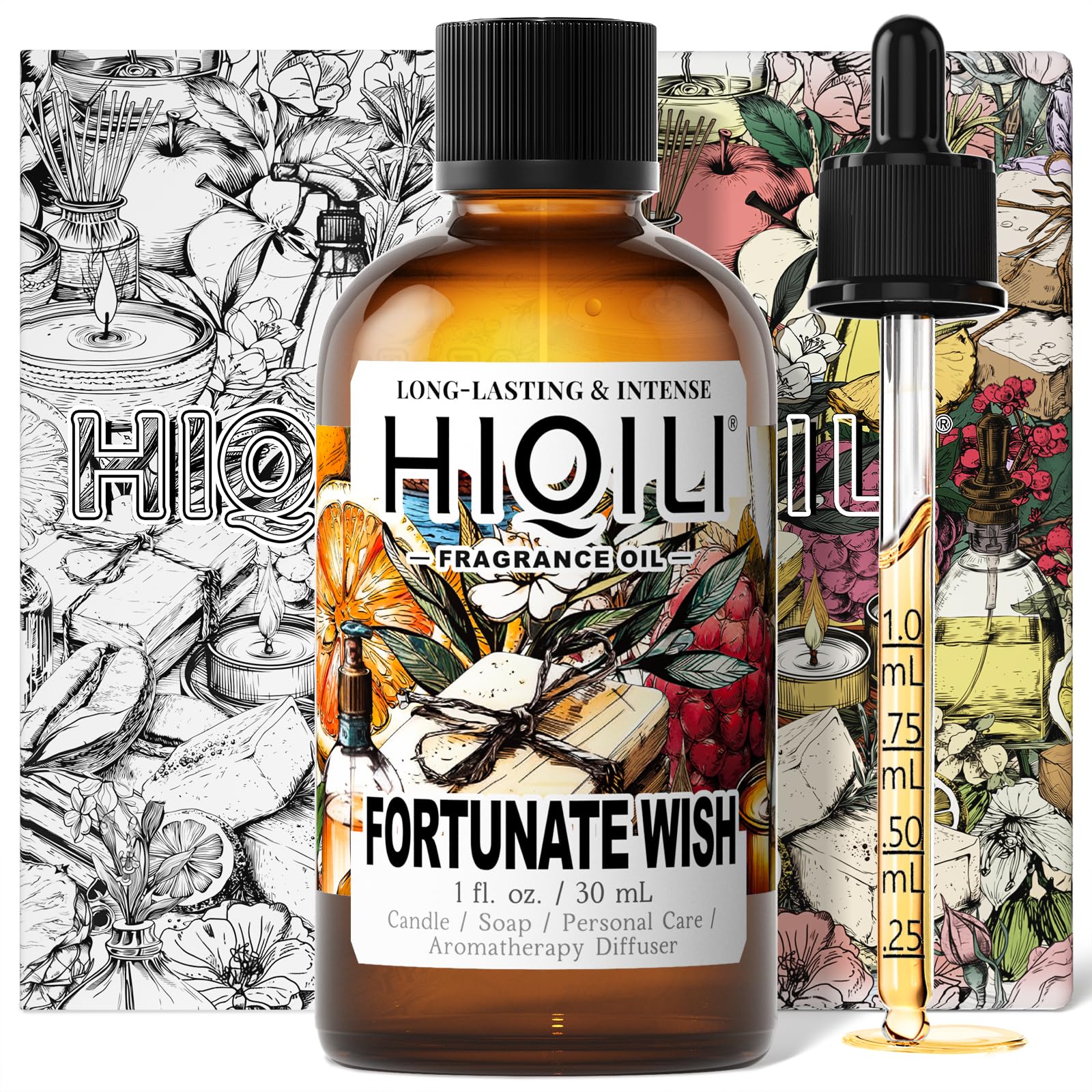 HIQILI Fortunate Wish Fragrance Oil for Diffuser, Home &amp; Soap