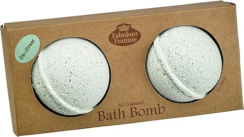 Miniatura 3 de Fabulous Frannie Lavender Rose Natural, juego de bombas de baño hechas a mano, rico en aceite esencial, sal mineral, aceite de coco, hamamelis,