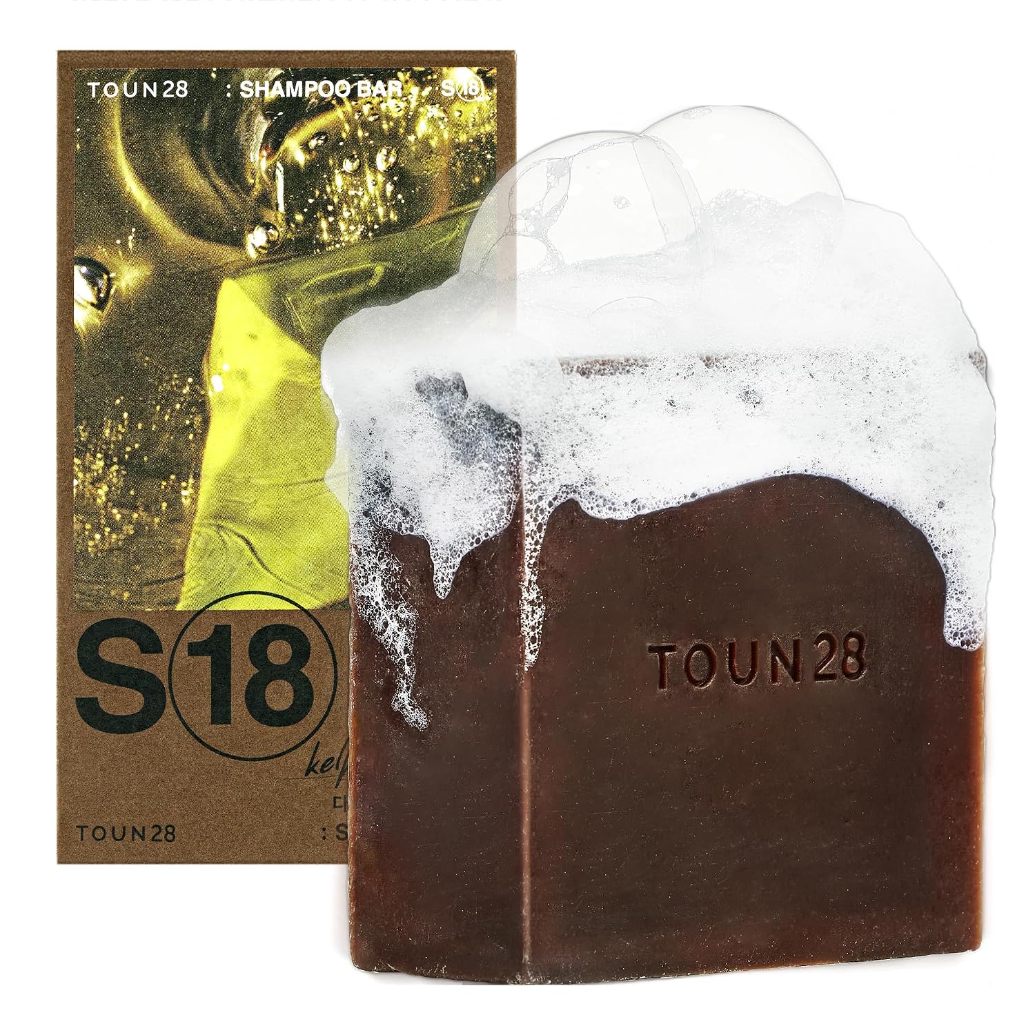TOUN28 Volumizing Kelp Shampoo Bar for Hair Growth