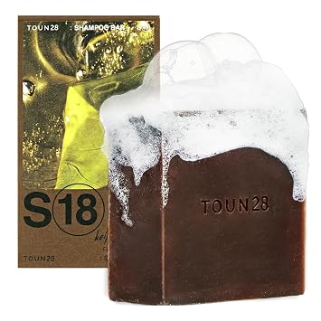 TOUN28 Volumizing Natural Kelp Shampoo Bar for Hair Growth, Strengthening & Thickening Solid Shampoo Bar for All Hair Types, Vegan, Paraben Sulfate Cruelty-Free Soap Korean Haircare