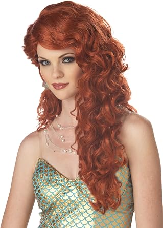 California Costumes Womens Mermaid Wig,Blonde