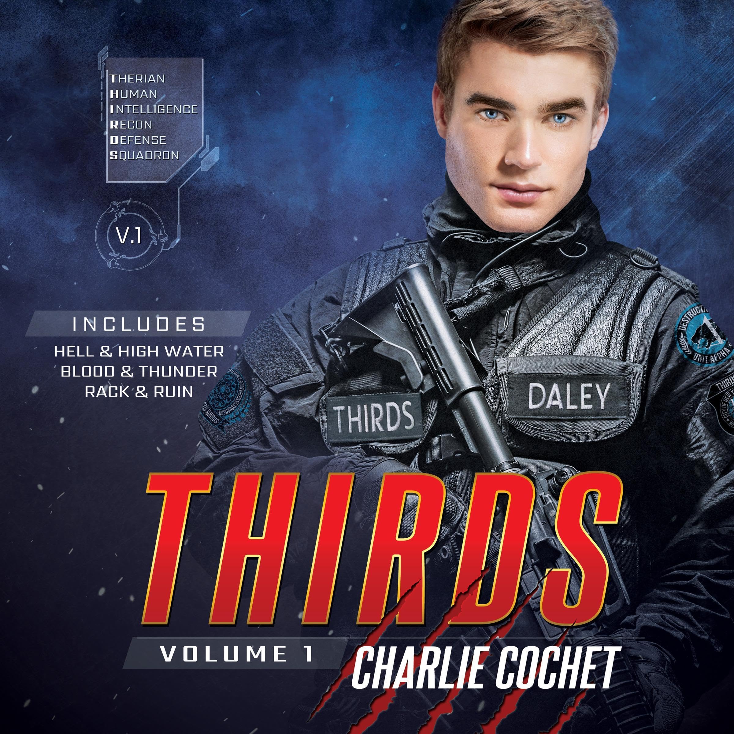 Cover art for THIRDS Volume One: Books 1-3