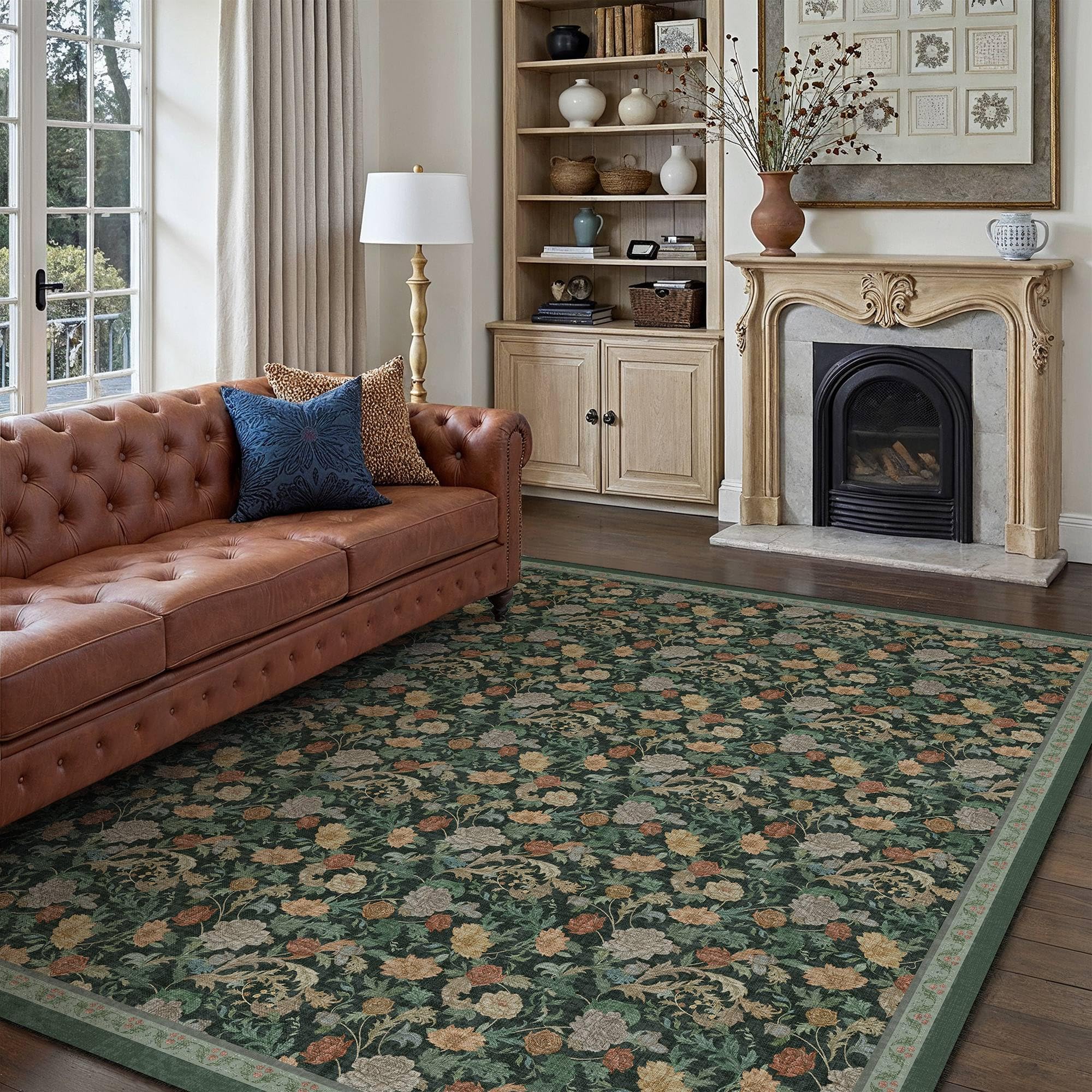 HUGEAR Retro Rug 9x12