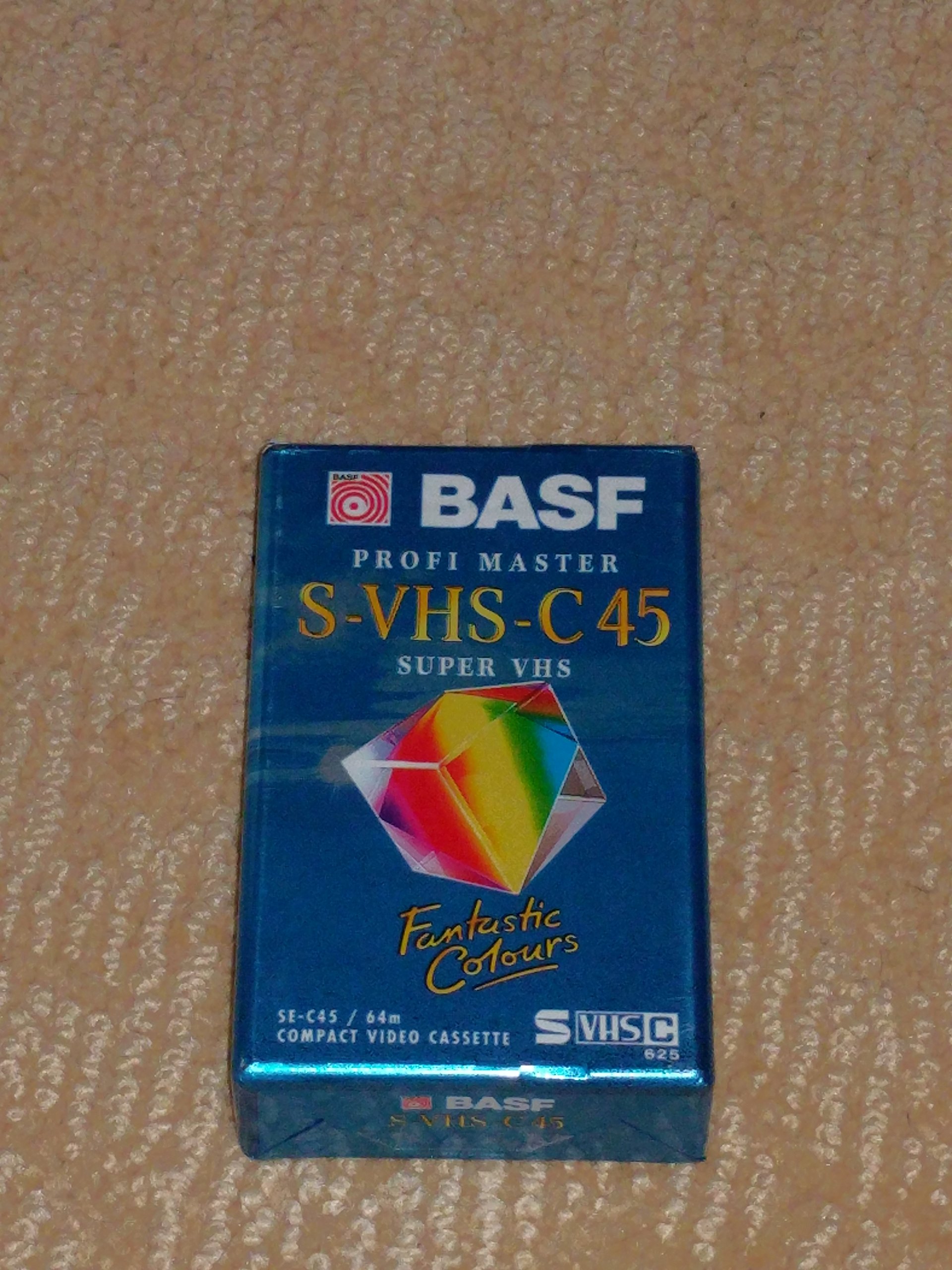 Emtec SEC-P 45 S-VHS C Video cassette (Camcorder) 12 pezzi