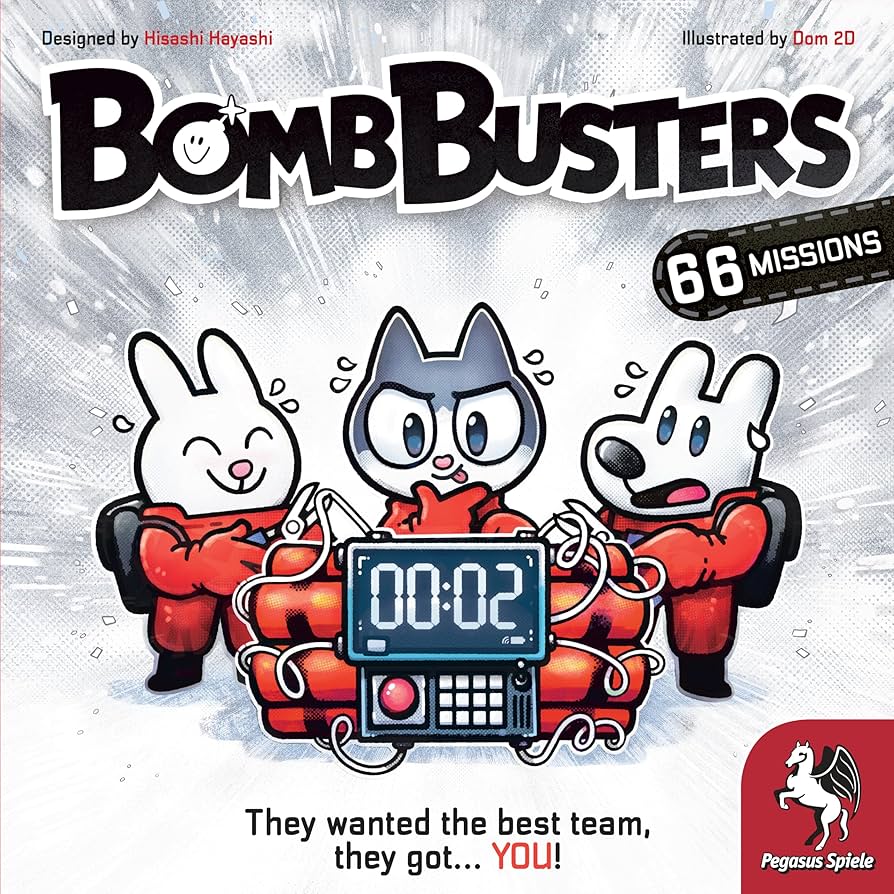 BOMB BUSTERS　ボムバスターズ Amazon.com: Bomb Busters Board Game : Toys & Games